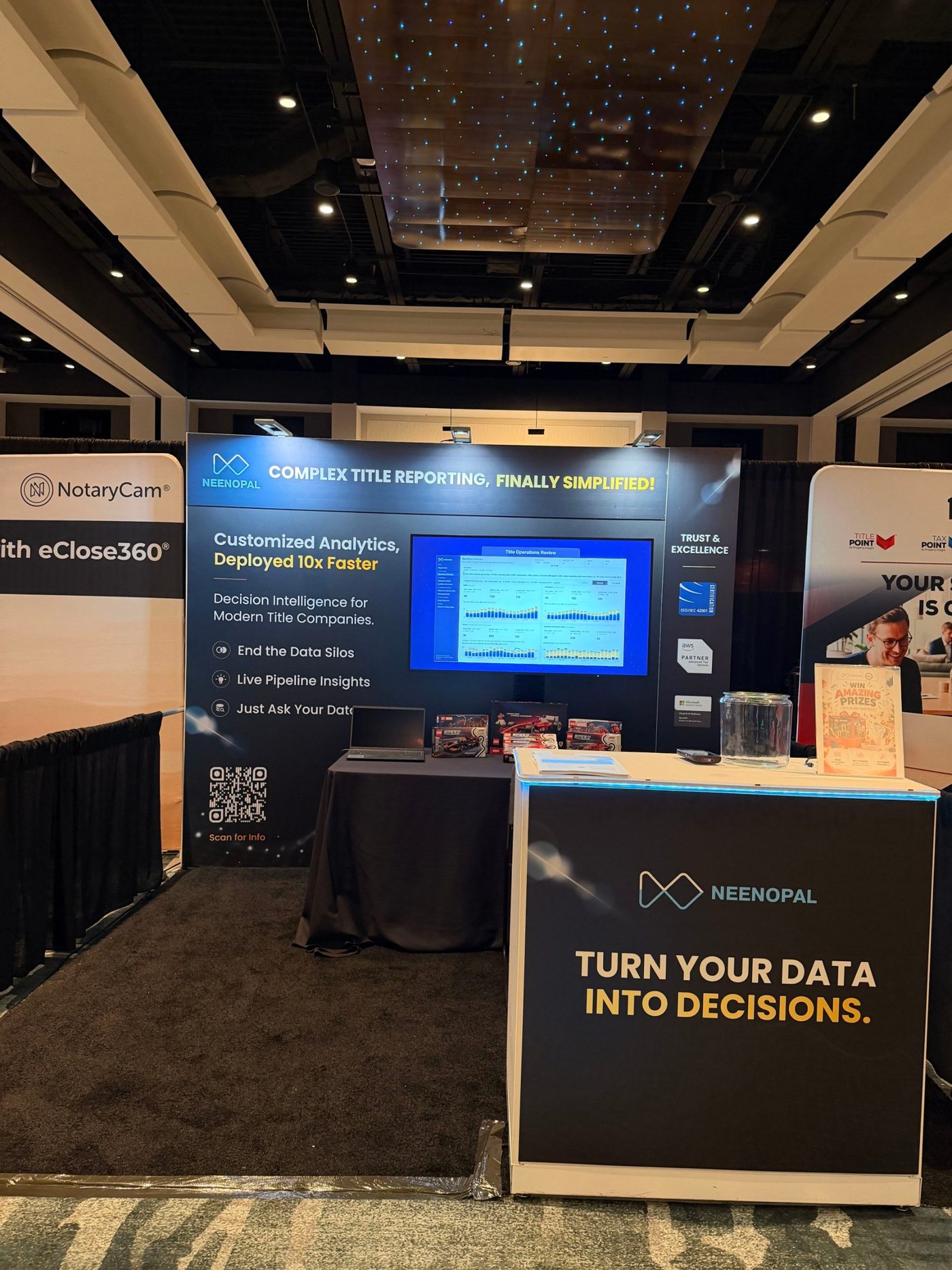 NeenOpal booth at ALTA ONE 2026, front view